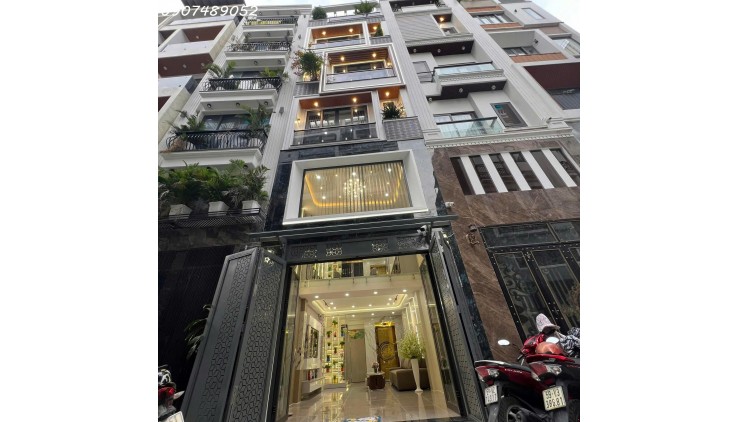 Bán nhà 40m², 6 tầng, 3PN, Gò Vấp, 8.55 tỷ, sổ hồng TẶNG NỘI THẤT